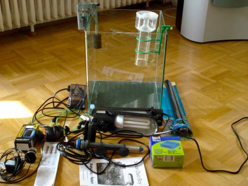 biete nano meerwasser aquarium l profiausstattung