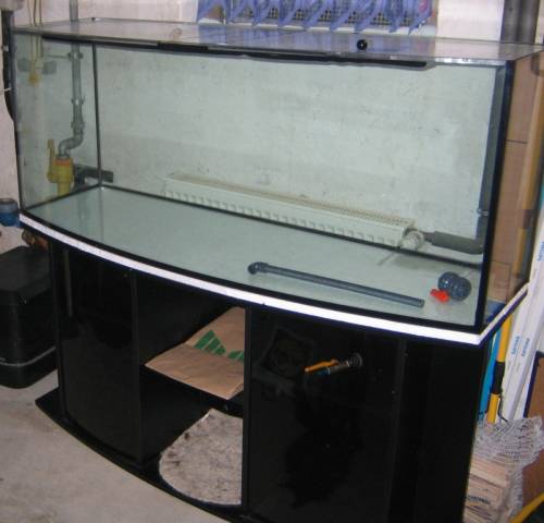 aquarium x mit unterschrank