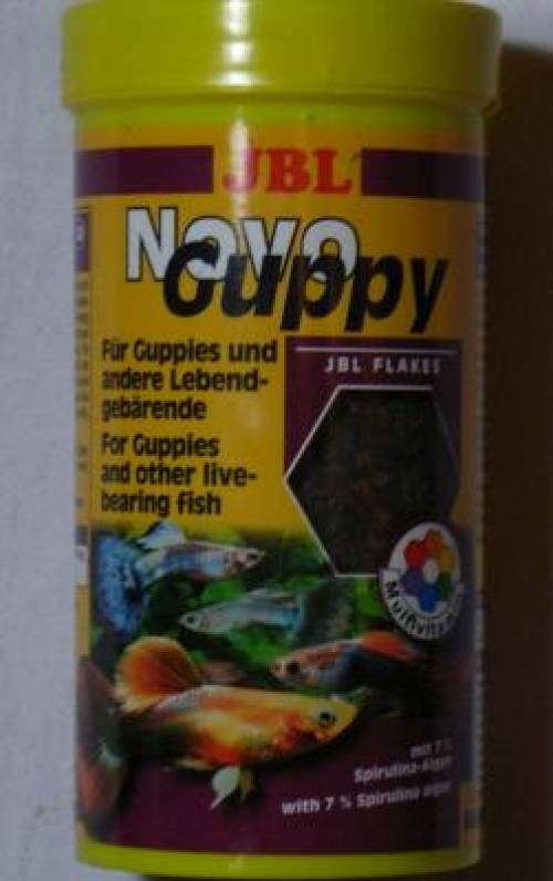 guppy futter jbl novo