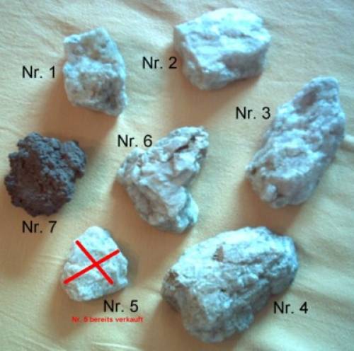 kristall steine und muscheln