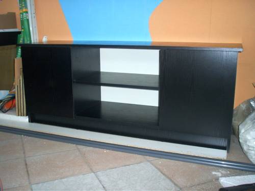 top schwarzer aquariumschrank